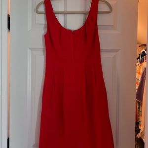J. Crew Sleeveless Orange Dress